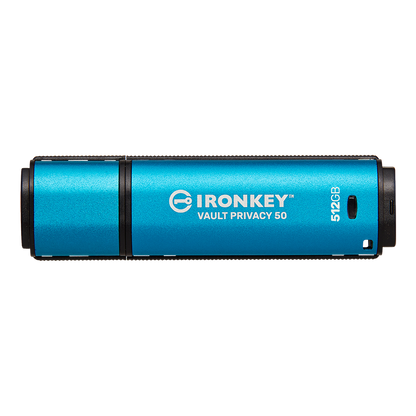 Kingston, 512GB IronKey Vault Privacy 50 AES-256 Encrypted, FIPS 197