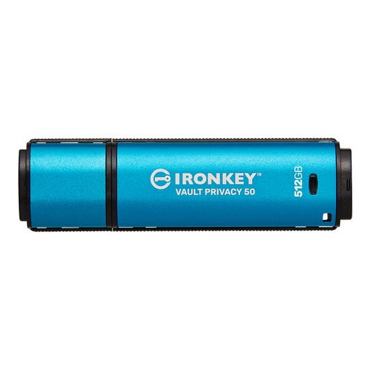 Kingston, 512GB IronKey Vault Privacy 50 AES-256 Encrypted, FIPS 197