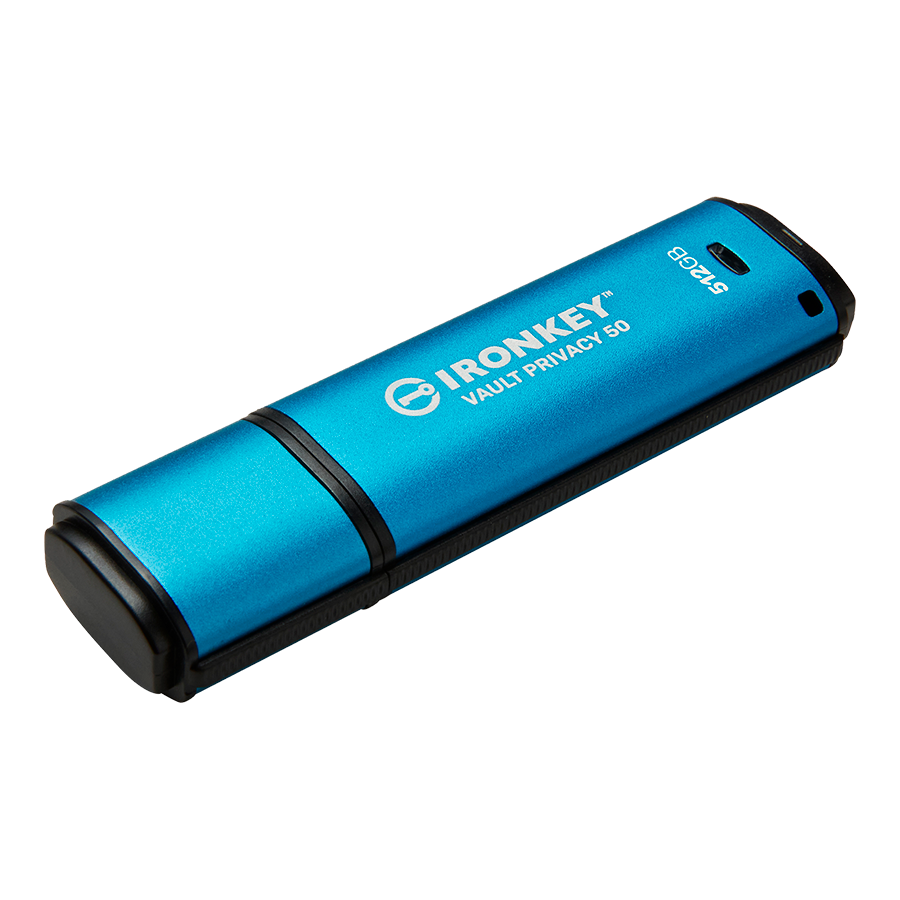 Kingston, 512GB IronKey Vault Privacy 50 AES-256 Encrypted, FIPS 197