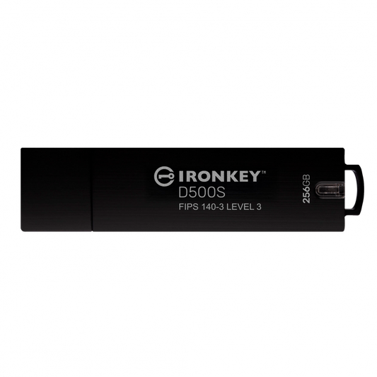 Kingston 256GB IronKey D500S FIPS 140-3 Lvl 3 (Pending) AES-256