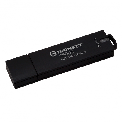 Kingston 256GB IronKey D500S FIPS 140-3 Lvl 3 (Pending) AES-256