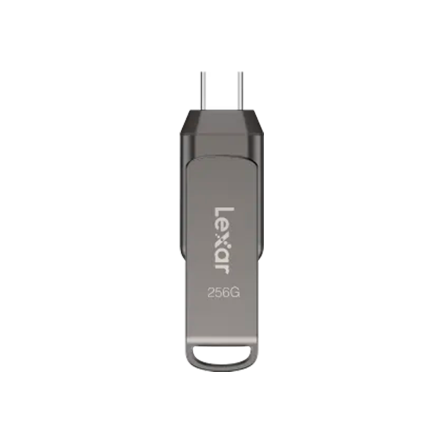 Lexar 256GB Dual Type-C and Type-A USB 3.1 flash drive, up to 130MB/s read