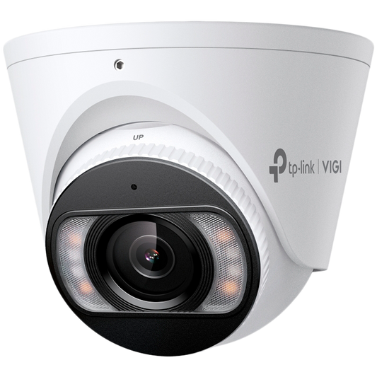 5MP Full-Color Turret Network Camera 5MP, 2.8mm Fixed Lens, 1/2.7” Progressive Scan CMOS, H.265+/H.265/H.264+/H.264, IR/White LED, 25fps/30fps (2880x1620), IP67, PoE/DC 12V,120dB WDR, Built-in MIC/Speake, micro-SD Slot Full-Color and IR Night Vis