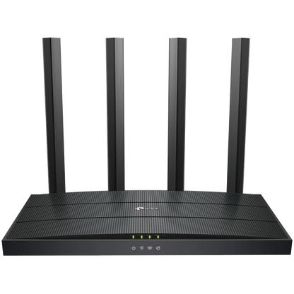 TP-Link Archer AX12 AX1500 Dual-Band Wi-Fi 6 Router, 300 Mbps at 2.4 GHz + 1201Mbps at 5 GHz, 4× Antennas, 1GHz Dual Core CPU, 1× G WAN Port + 3× G LAN Ports, 1024-QAM, OFDMA,Tether App,WPA3,AP Mode,IPv6 Support,IPTV, Beamforming,VPN server