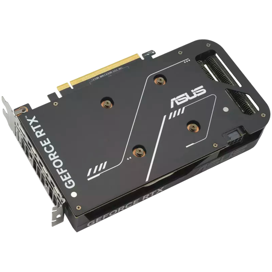 ASUS Video Card NVidia Dual GeForce RTX 4060 TI V2 OC Edition 8GB GDDR6 (PCIe 4.0, 8GB GDDR6, DLSS 3, HDMI 2.1a, DisplayPort 1.4a, 2-slot design, Axial-tech fan design, 0dB technology, and more)