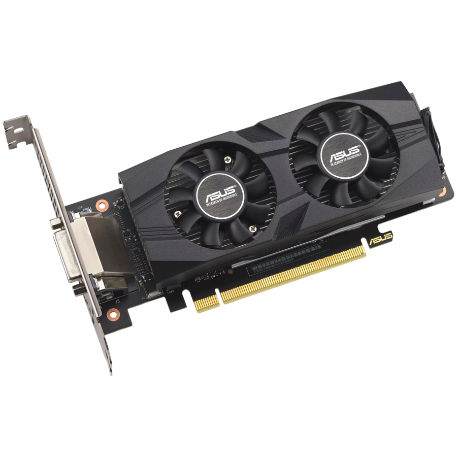 ASUS Video Card NVidia RTX3050 LP BRK OC 6GB/96-bit GDDR6 DVI HDMI DP