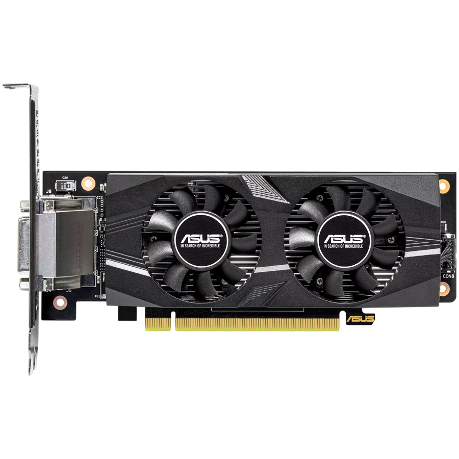 ASUS Video Card NVidia RTX3050 LP BRK OC 6GB/96-bit GDDR6 DVI HDMI DP