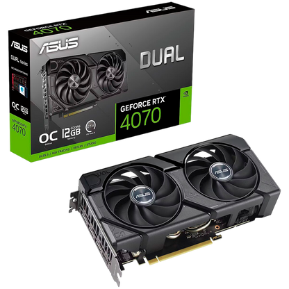 ASUS Video Card NVidia DUAL-RTX4070-O12GD6-EVO