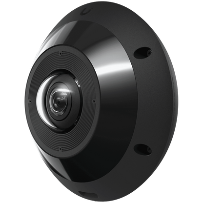 UBIQUITI UVC-G6-Pro-360-B All-weather, vandal-resistant 12MP PoE camera with panoramic 360 coverage, digital pan-tilt-zoom functionality, and smart IR functionality