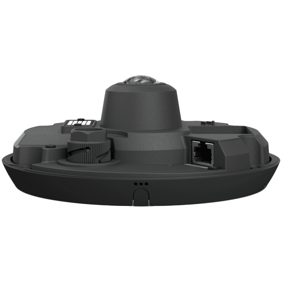 UBIQUITI UVC-G6-Pro-360-B All-weather, vandal-resistant 12MP PoE camera with panoramic 360 coverage, digital pan-tilt-zoom functionality, and smart IR functionality