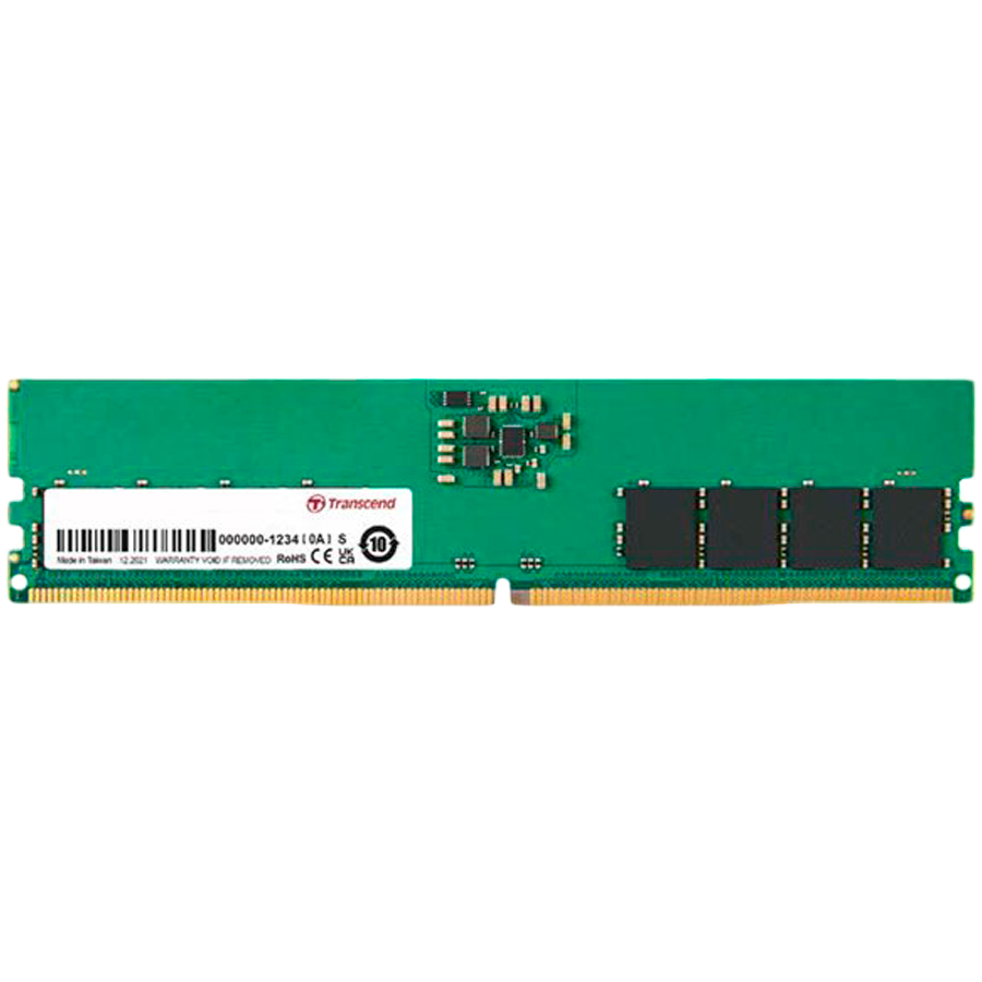 TRANSCEND 16GB DDR5 5600 U-DIMM 1Rx8 2Gx8 CL46 1.1V