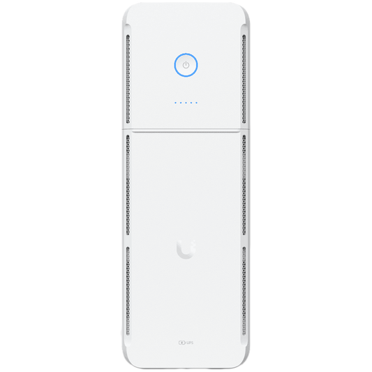 Ubiquiti UPS-Tower-EU UniFi managed 1kVA uninterruptible power supply with 5 surge-only outlets and 5 software-resettable surge and backup devices