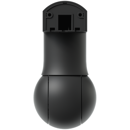 UBIQUITI UVC-G5-PTZ-B, black compact, all-weather camera with ultra-low latency pan-tilt-zoom control and versatile mounting options
