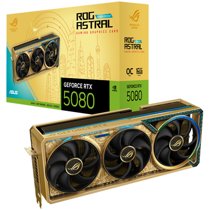 ASUS Video Card Nvidia ROG-ASTRAL-RTX5080-O16G-DHAHAB-CORE