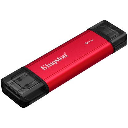 Kingston 2TB Dual USB-A/C Portable SSD, Up to 1050MB/s USB 3.2 Gen 2