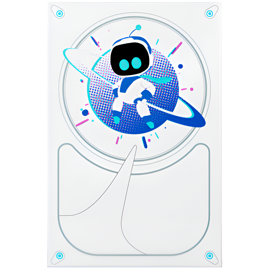 Astro Bot Limited Edition Game Drive, USB 3.0, 5 TB Drive space for your PS5, PS4, or PC library, Plug and Play drive glows with LED lighting and exclusive artwork.
