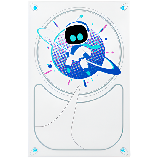 Astro Bot Limited Edition Game Drive, USB 3.0, 5 TB Drive space for your PS5, PS4, or PC library, Plug and Play drive glows with LED lighting and exclusive artwork.
