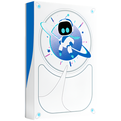 Astro Bot Limited Edition Game Drive, USB 3.0, 5 TB Drive space for your PS5, PS4, or PC library, Plug and Play drive glows with LED lighting and exclusive artwork.