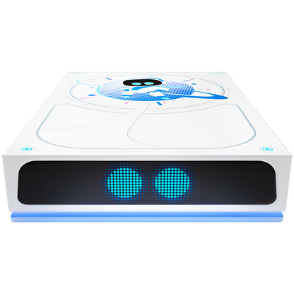 Astro Bot Limited Edition Game Drive, USB 3.0, 5 TB Drive space for your PS5, PS4, or PC library, Plug and Play drive glows with LED lighting and exclusive artwork.
