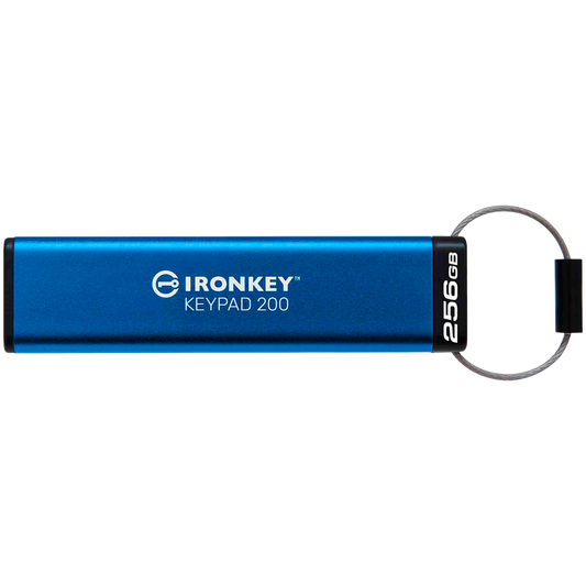 KINGSTON IronKey Keypad 200, 256GB, AES-256 Encrypted