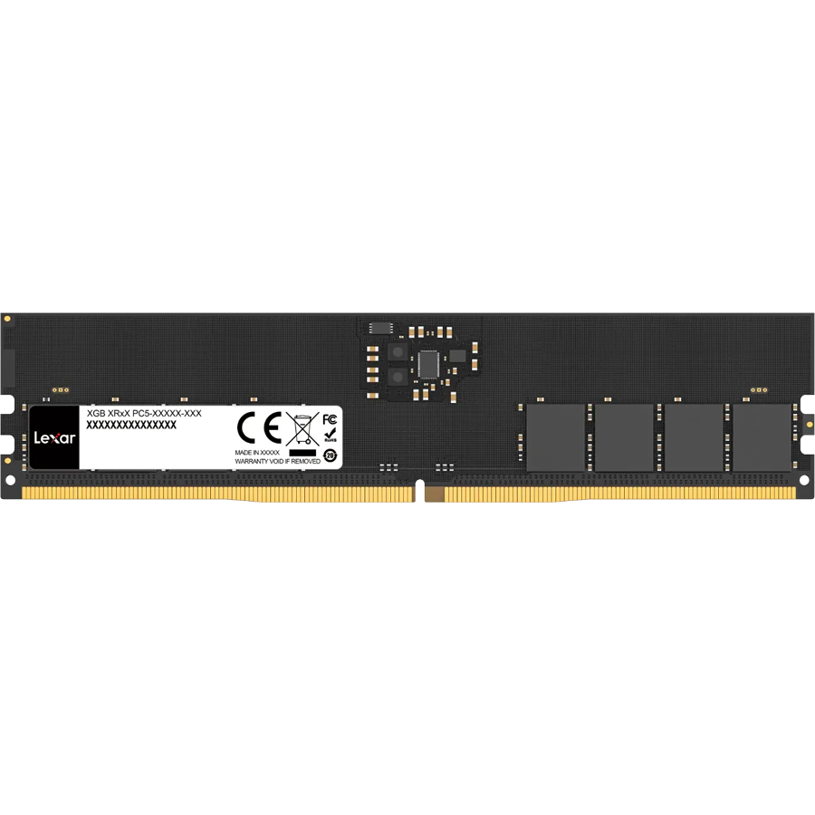 Lexar DDR5 32GB 262 PIN U-DIMM 5600Mbps, CL46, 1.1V- BLISTER Package