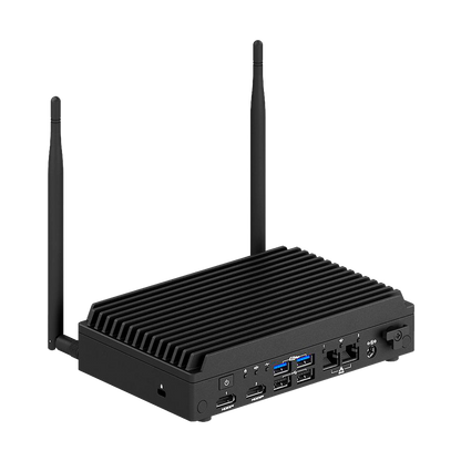 ASUS NUC Rugged/BNUC13BRFA200B02I/Intel Atom X7211E/Intel UHD Graphics/6xUSB/M.2 22x80 NVMe; M.2 30x42 SATA SSD,PCI x1,USB3.2 Gen2/2,5Gbe Dual LAN/2xHDMI/64G eMMC/no RAM/AX210/no OS/EU Cord/Kit(L6)/EAN:4711387471517