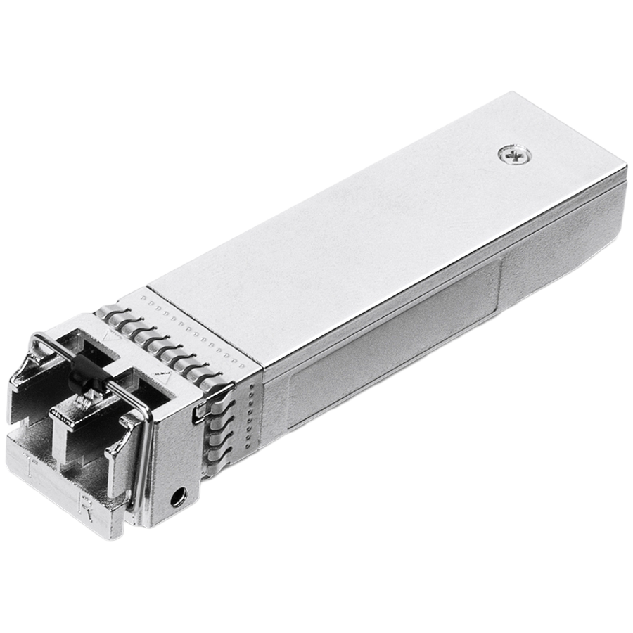 TP-Link SM5110-SR Omada 10GBase-SR SFP+ LC Transceiver, Multi-mode SFP+ LC Transceiver, Hot-Pluggable, Supports Digital Diagnostic Monitoring (DDM), 850nm, 300 m