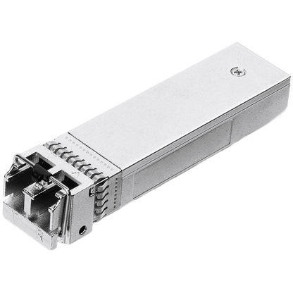 TP-Link SM5110-SR Omada 10GBase-SR SFP+ LC Transceiver, Multi-mode SFP+ LC Transceiver, Hot-Pluggable, Supports Digital Diagnostic Monitoring (DDM), 850nm, 300 m