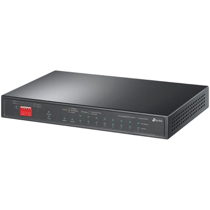 10-Port Gigabit Desktop Switch with 6-Port PoE+ and 2-Port PoE++PORT: 2× Gigabit PoE++ Ports, 6× Gigabit by TP-Link – view 2