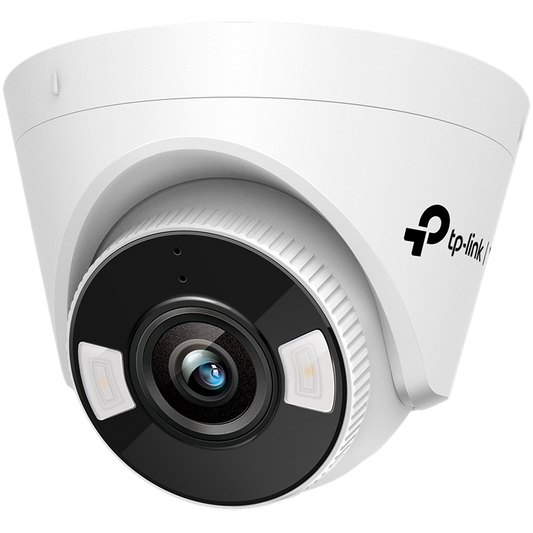 5MP Full-Color Turret Network CameraSPEC:H.265+/H.265/H.264+/H.264, 1/2.7"" Progressive Scan CMOS, Color/0.005 Lux@F1.6, 0 Lux with IR/White Light, 25fps/30fps ( 2880x1620, 2048x1280, 1920x1080,1280x720), Ture WDR, PoE/12V DC, 2.8 mm Fixed Lens, Bu