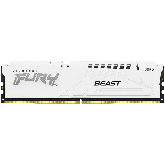 Kingston DRAM 16GB 5600MT/s DDR5 CL40 DIMM FURY Beast White XMP