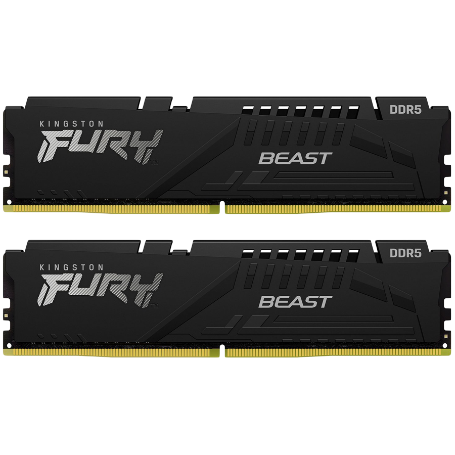 Kingston 64GB 6400MT/s DDR5 CL32 DIMM (Kit of 2) FURY Beast Black EXPO