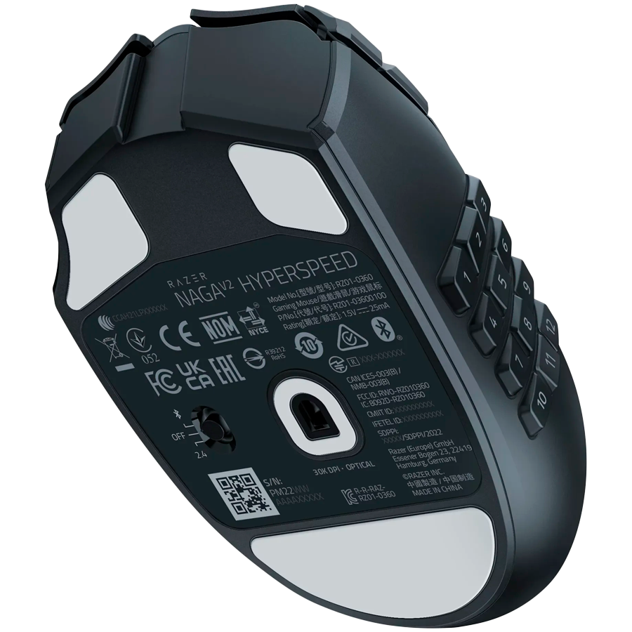 RAZER Naga V2 HyperSpeed Gaming Mouse