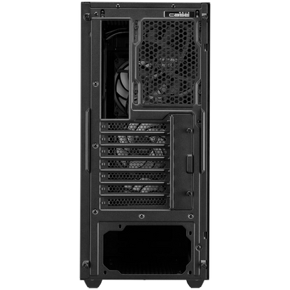 ASUS TUF Gaming GT301 ATX mid-tower compact case with tempered glass side panel, honeycomb front panel, 120mm AURA Addressable RGB fan, headphone hanger and 360mm radiator support