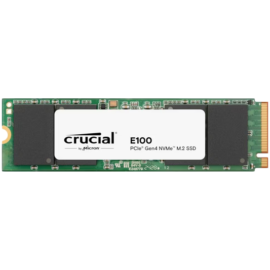 Crucial E100 1TB PCIe Gen4 2280 NVMe M.2 SSD (Tray)