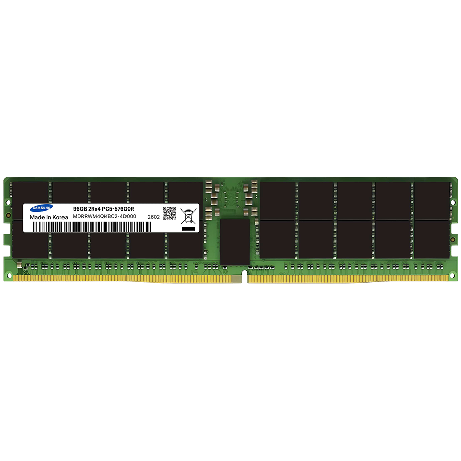 SAMSUNG 96GB DDR5 7200MHz CL58 ECC RDIMM 2Rx4