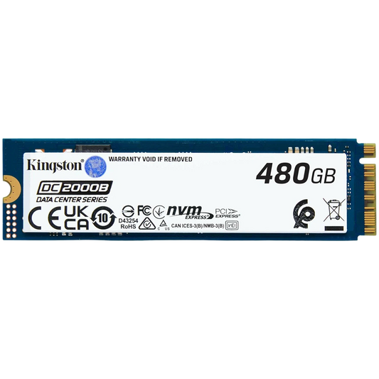 Kingston SSD 480G DC2000B PCIe 4.0 M.2 2280 Enterprise SSD