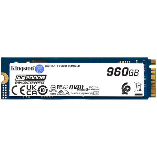 Kingston SSD 960G DC2000B PCIe 4.0 M.2 2280 Enterprise SSD
