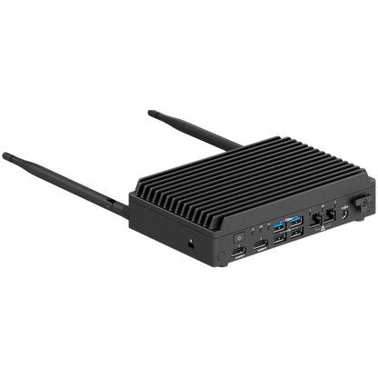ASUS NUC Rugged/BNUC13BRFA400B00I/Intel Atom X7425E/Intel UHD Graphics/6xUSB/M.2 22x80 NVMe; M.2 30x42 SATA SSD,PCI x1,USB3.2 Gen2/2,5Gbe Dual LAN/2xHDMI/64G eMMC/no RAM/AX210/no OS/No Cord/Kit(L6)/EAN:4711387471555