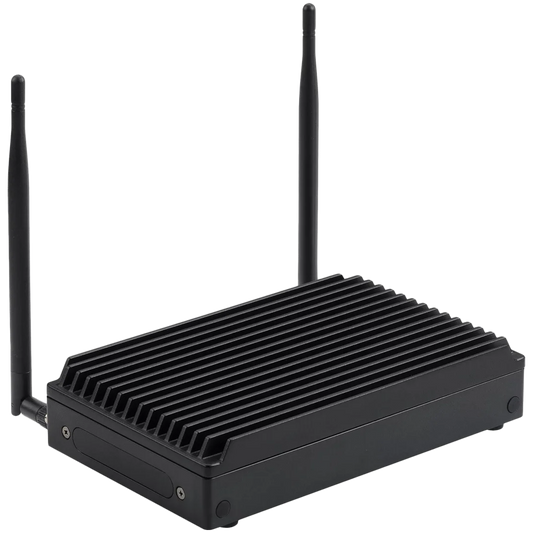 ASUS NUC Rugged/BNUC13BRFA400B02I/Intel Atom X7425E/Intel UHD Graphics/6xUSB/M.2 22x80 NVMe; M.2 30x42 SATA SSD,PCI x1,USB3.2 Gen2/2,5Gbe Dual LAN/2xHDMI/64G eMMC/no RAM/AX210/no OS/EU Cord/Kit(L6)/EAN:4711387471586