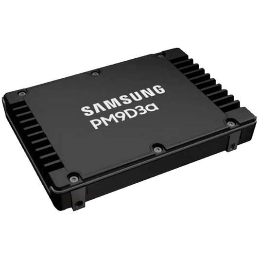SAMSUNG PM9D3a 3.84TB Enterprise SSD, 2.5 15mm, PCIe 5.0 x4, Read/Write: 12000 / 6000 MB/s,  IOPS 2000K/250K