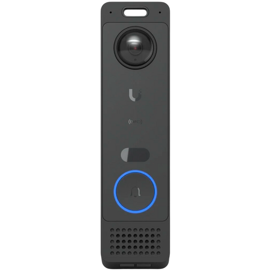 Ubiquiti UVC-G6-Entry All-weather, PoE+ Doorbell with enhanced AI detections, two-way audio, a secondary package camera, and integrated Access Reader capabilities