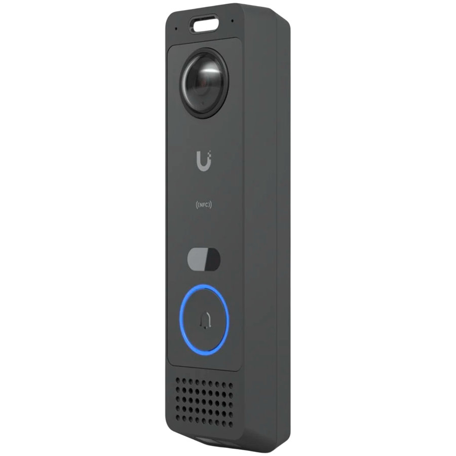 Ubiquiti UVC-G6-Entry All-weather, PoE+ Doorbell with enhanced AI detections, two-way audio, a secondary package camera, and integrated Access Reader capabilities