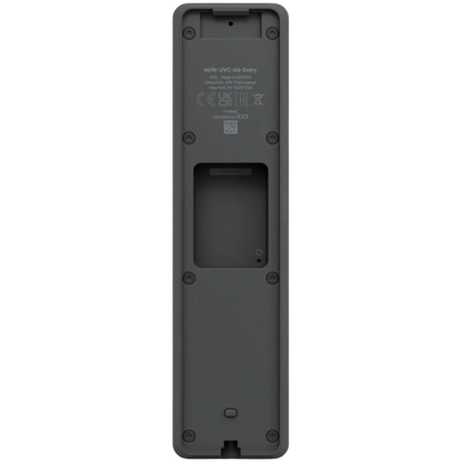 Ubiquiti UVC-G6-Entry All-weather, PoE+ Doorbell with enhanced AI detections, two-way audio, a secondary package camera, and integrated Access Reader capabilities