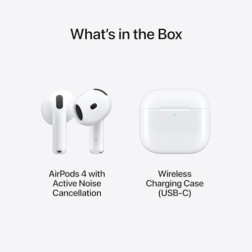 Apple AirPods 4 with Active Noice Cancellation