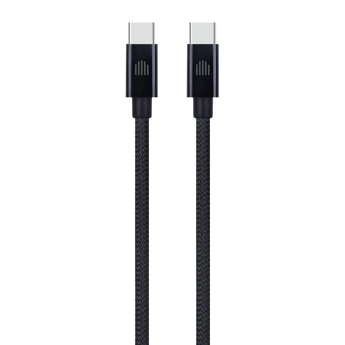 Dviced Cable USB-C to USB-C Nylon Textile 0,25m - Black