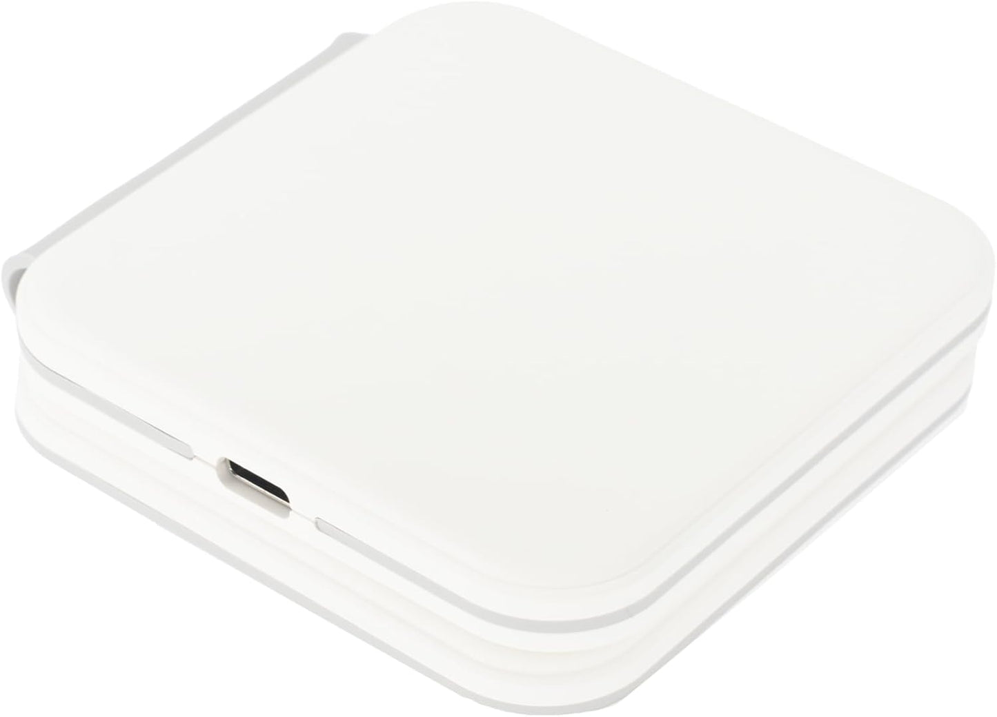Dviced 2-in-1 foldable magnetic wireless charger - White