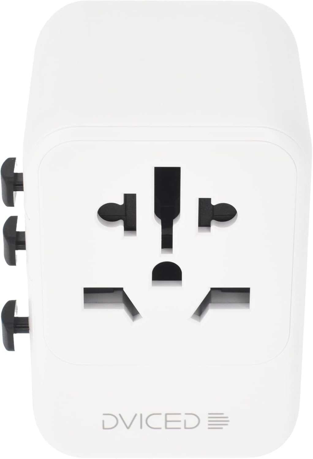 Dviced Universal Travel Adapter 28W – Fast Charging | White