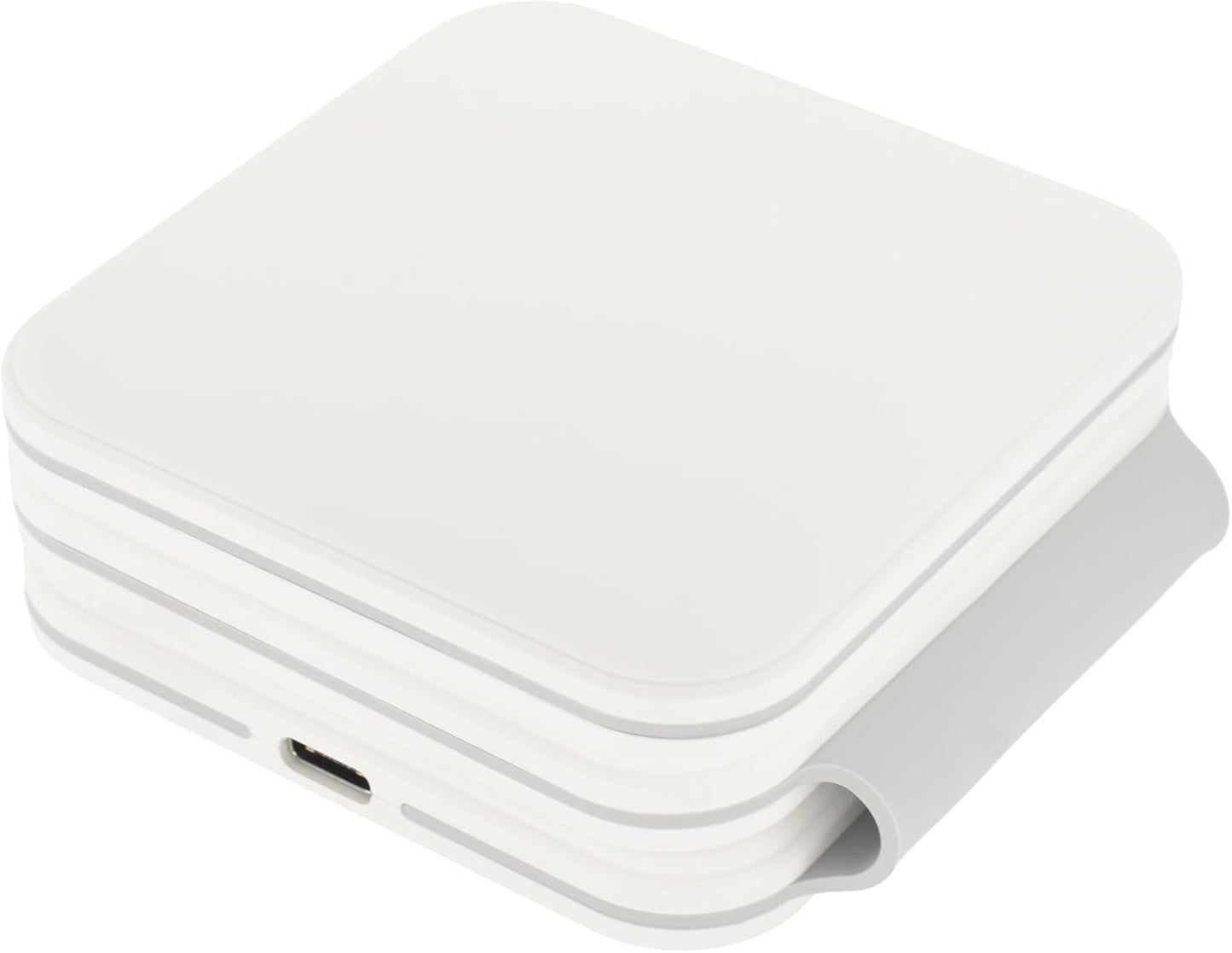 Dviced 3-in-1 foldable magnetic wireless charger - White