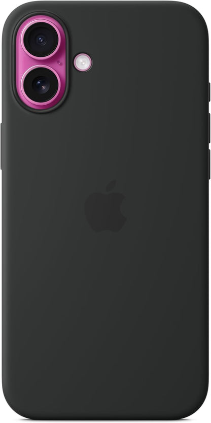 Apple iPhone 16 Plus Silicone Case with MagSafe - Black
